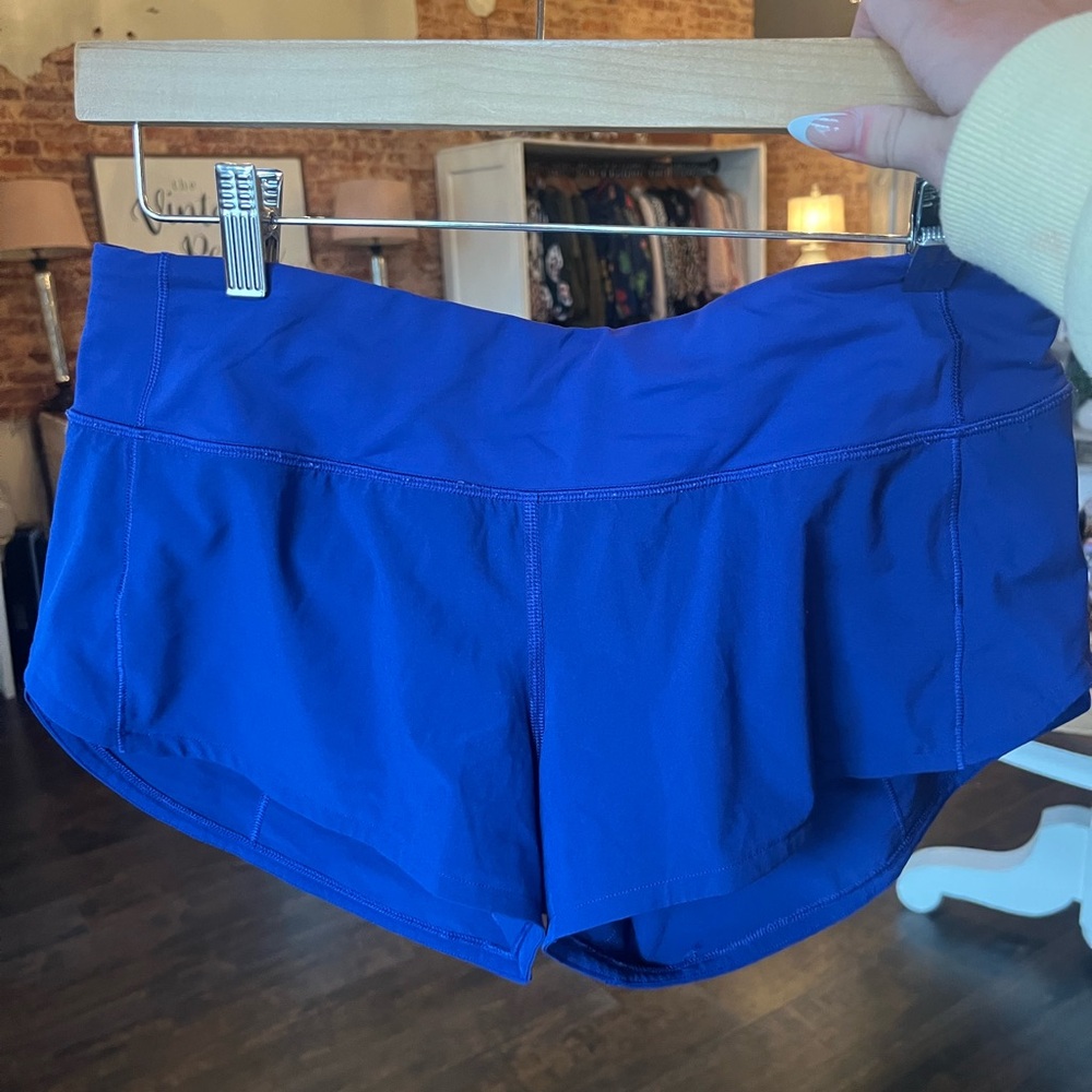 lululemon athletica Royal Blue Athletic Shorts